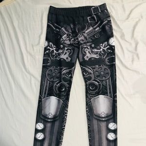 Poprageous Steampunk Leggings